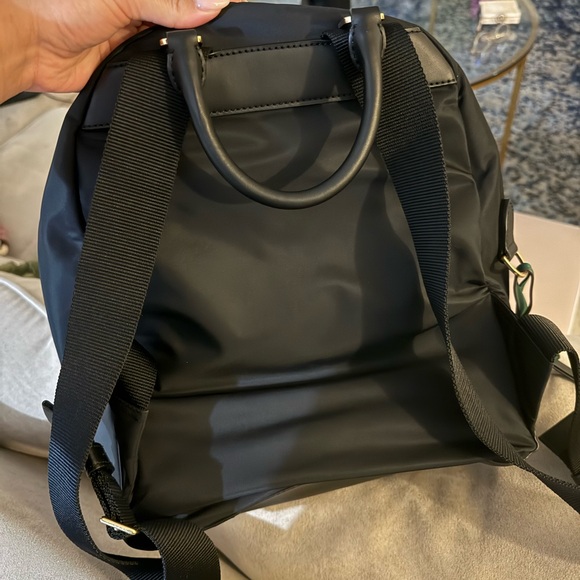 Tory Burch Black Nylon Small Backpack - Picture 2 of 5